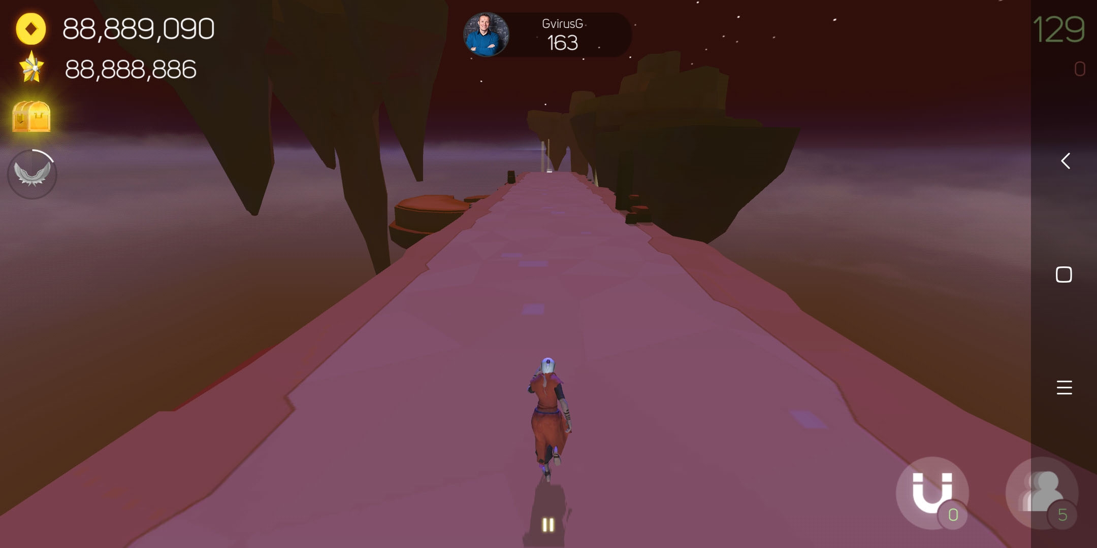 Sky Dancer Run - Running Game Mod