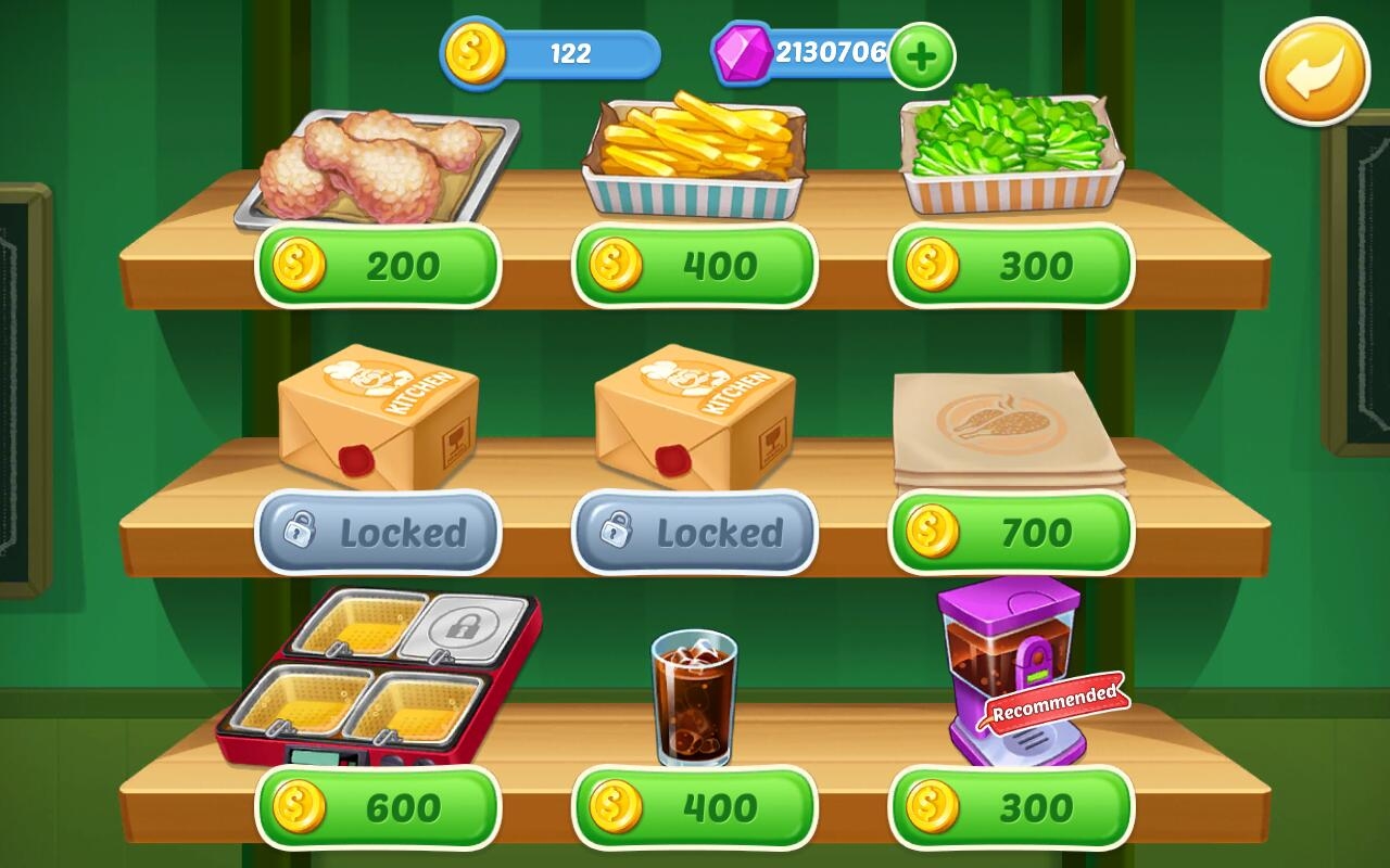 Crazy Chef: Fast Restaurant Cooking Game Mod