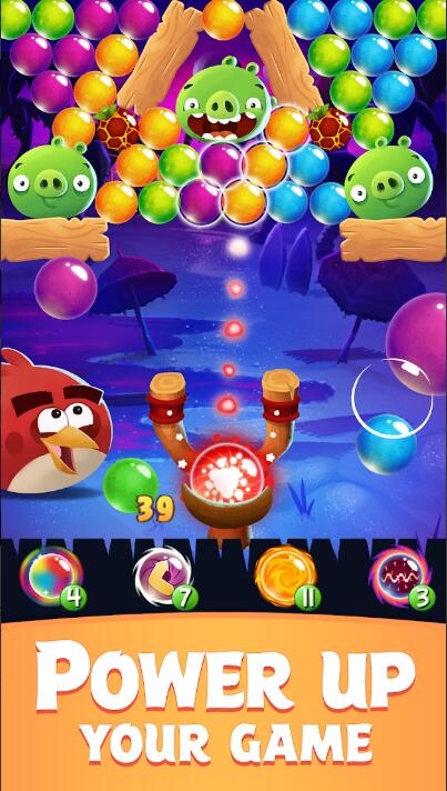 Angry Birds POP Bubble Shooter Mod
