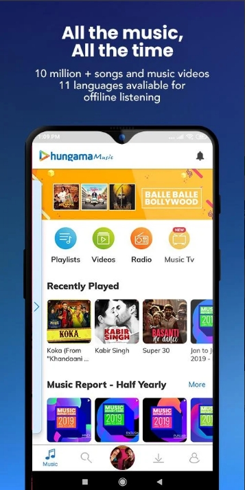 Hungama Music Mod