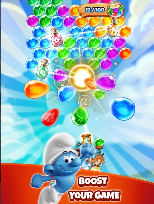 Smurfs Bubble Shooter Story MOD