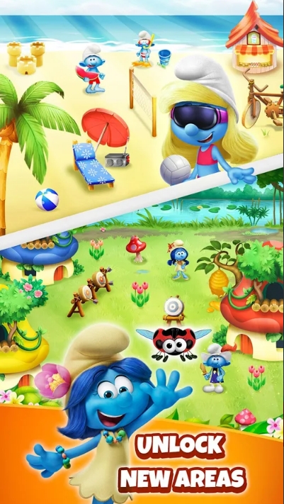 Smurfs Bubble Shooter Story MOD