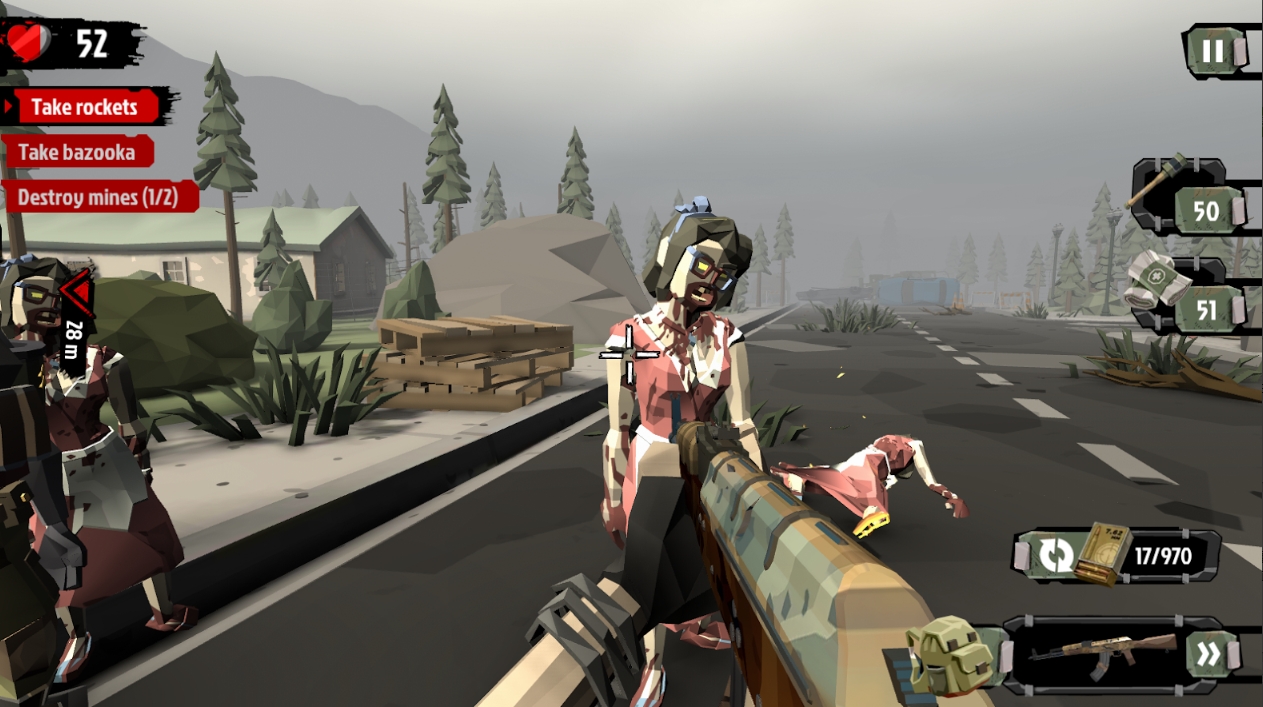 The Walking Zombie 2: Zombie shooter MOD