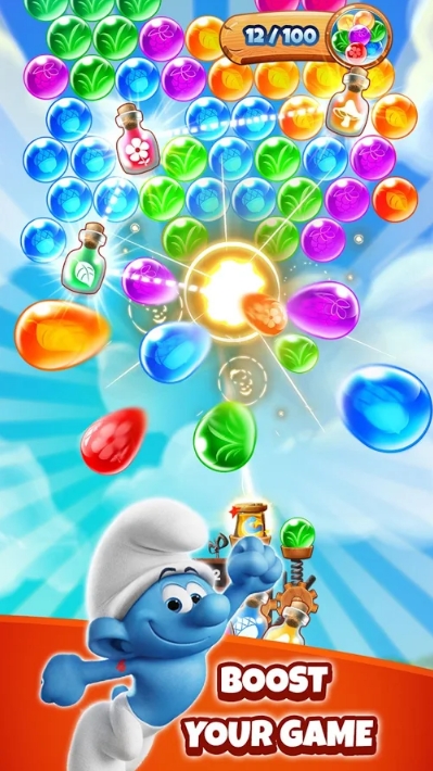 Smurfs Bubble Shooter Story MOD