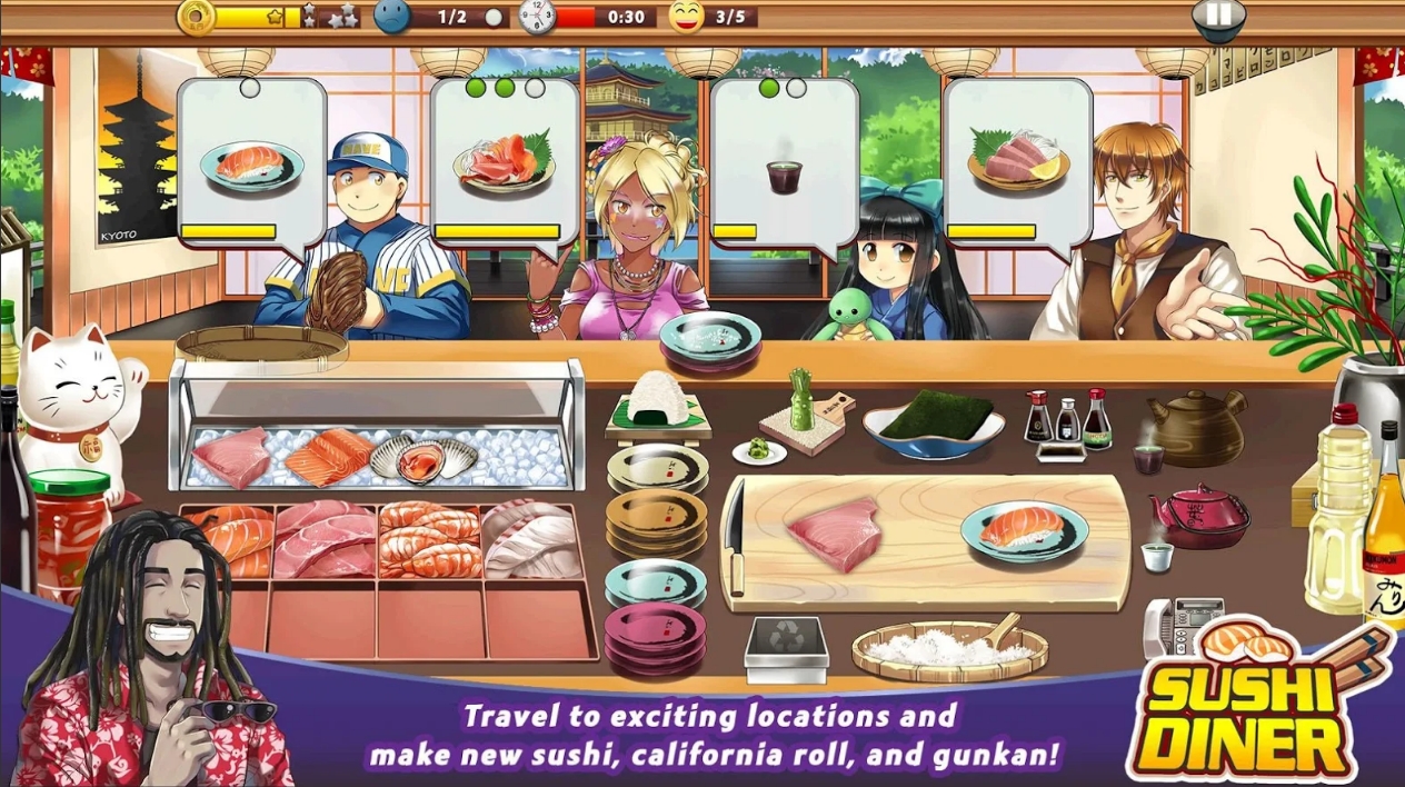 Sushi Diner - Fun Cooking Game MOD