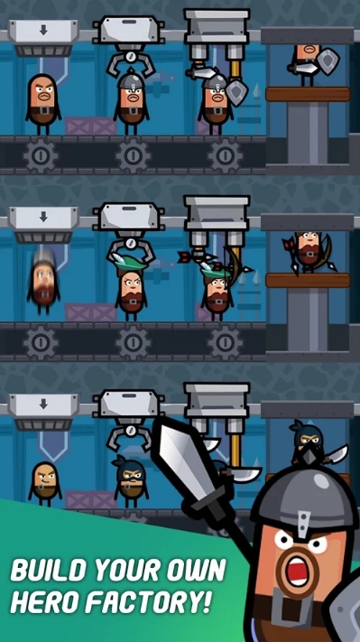 Hero Factory - Idle Factory Manager Tycoon MOD