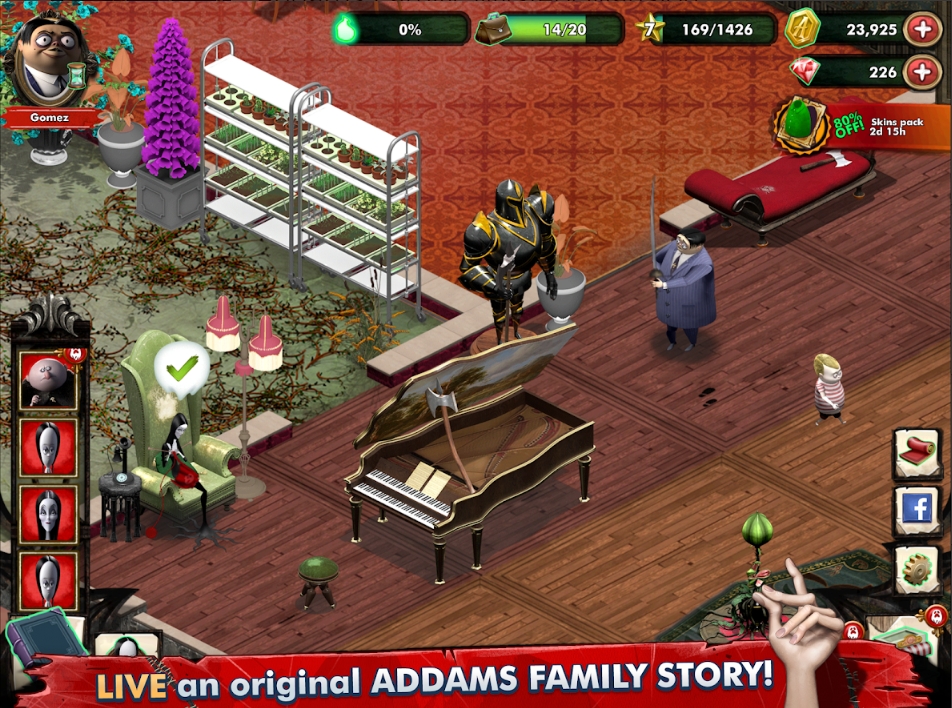 Addams Family: Mystery Mansion - The Horror House! MOD