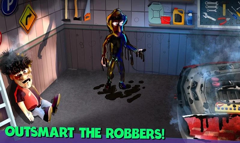 Scary Robber Home Clash MOD