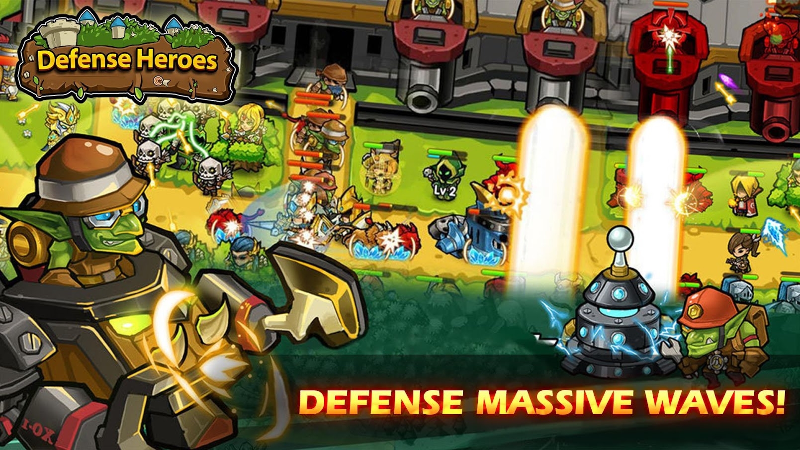 Defense Heroes Defender War Mod