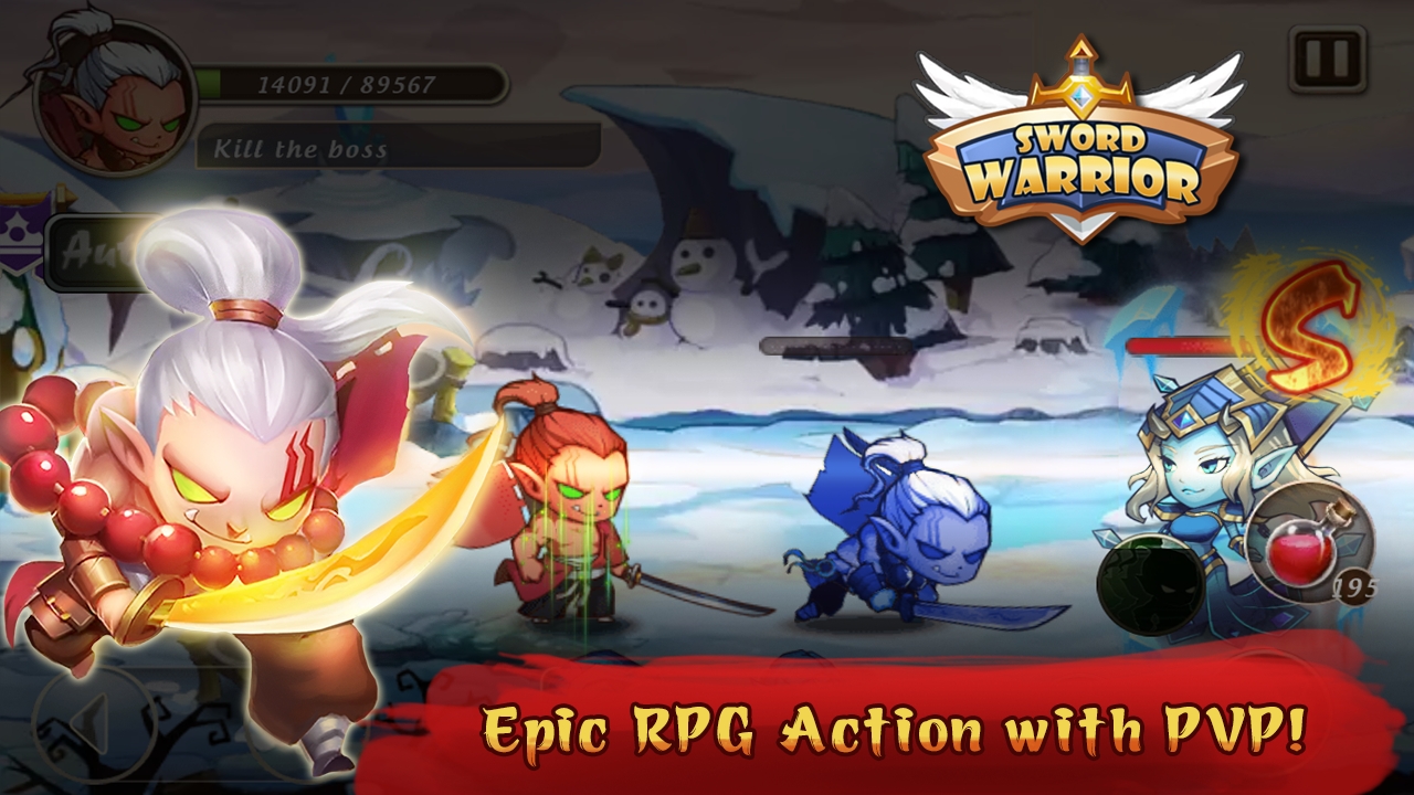Sword Warrior: Heroes Fighting - Epic Action RPG