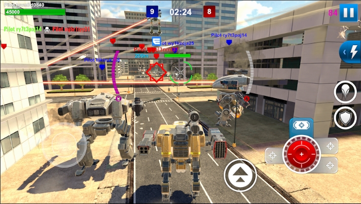 Mech Wars: Multiplayer Robots Battle