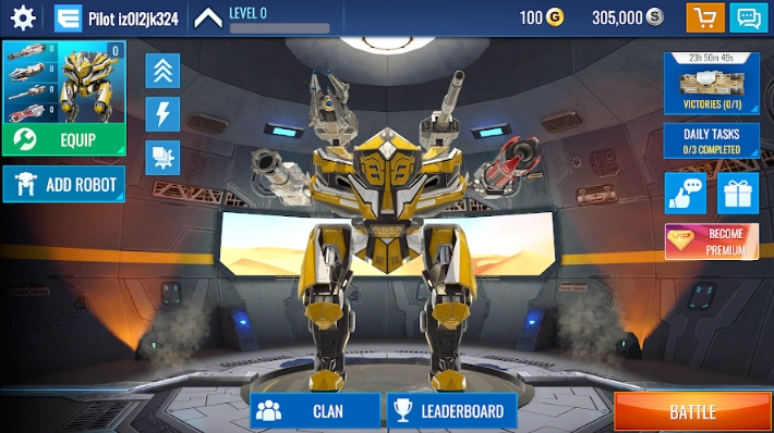 Mech Wars: Multiplayer Robots Battle