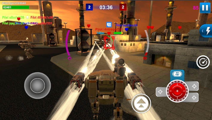 Mech Wars: Multiplayer Robots Battle