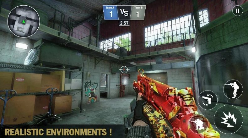 Counter Terrorist Critical Strike CS: FPS Shooter MOD