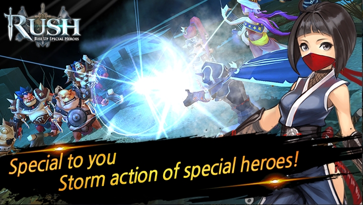 RUSH : Rise up special heroes Mod
