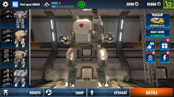 Mech Wars: Multiplayer Robots Battle