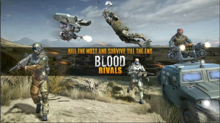 Blood Rivals - Survival Battleground FPS Shooter Mod