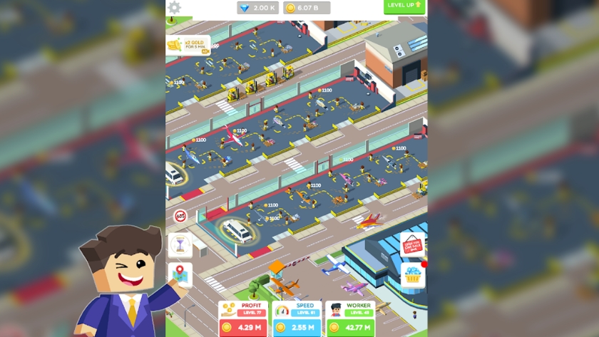 Idle Mechanics Manager – Car Factory Tycoon Game Mod