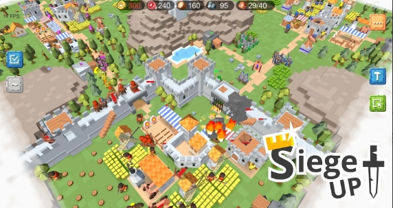RTS Siege Up! - Medieval Warfare Strategy Offline Mod