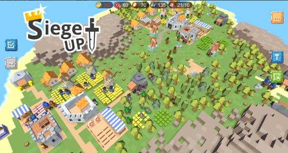 RTS Siege Up! - Medieval Warfare Strategy Offline Mod