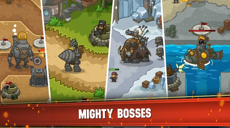 Steampunk Defense: Tower Defense Mod