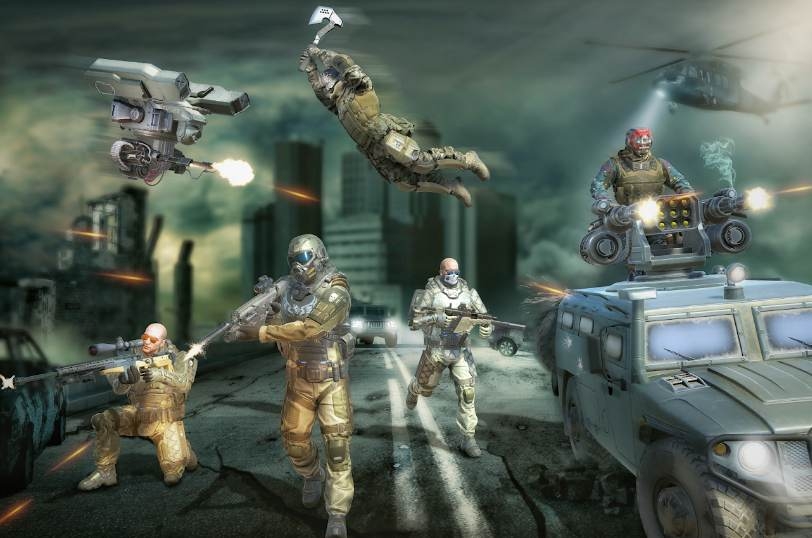 Country War : Battleground Survival Shooting Games Mod