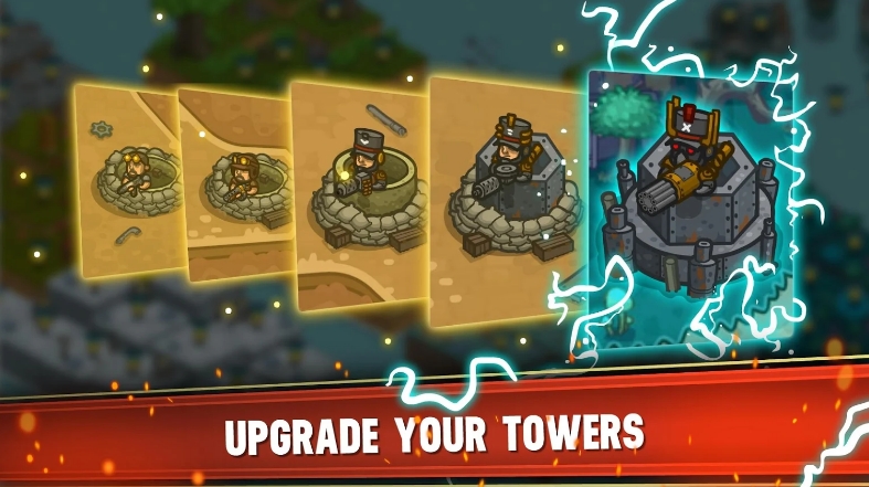 Steampunk Defense: Tower Defense Mod