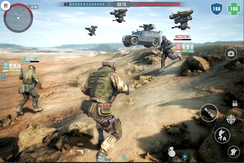 Country War : Battleground Survival Shooting Games Mod