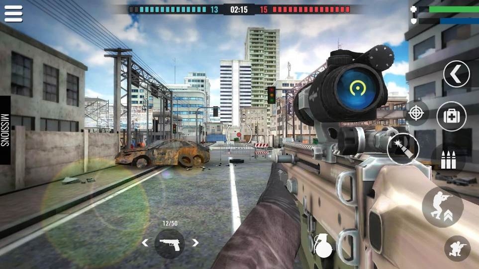 Country War : Battleground Survival Shooting Games Mod
