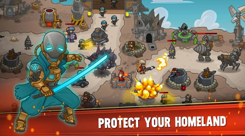 Steampunk Defense: Tower Defense Mod