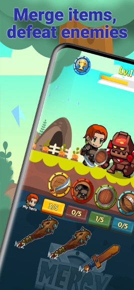 Mergy: Merge RPG game - Idle heroes games Mod