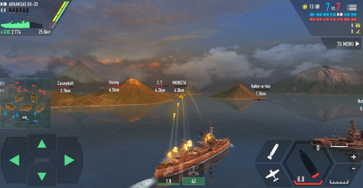 Battle of Warships: Naval Blitz Mod