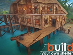 Survival Island: EVO PRO– Survivor building home