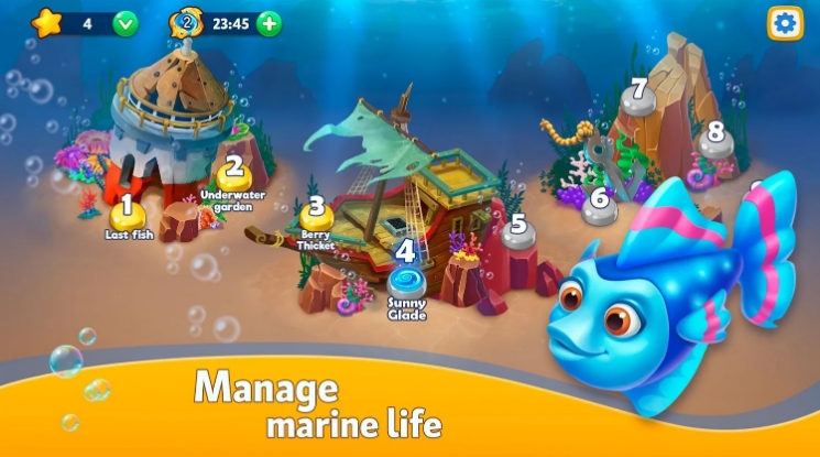 Sea Merge! Fish Aquarium Game & Ocean Puzzle Mod