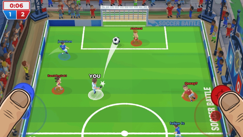 Soccer Battle - 3v3 PvP Mod