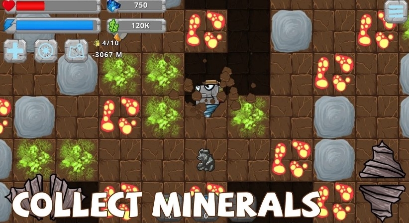 Digger Machine: dig and find minerals