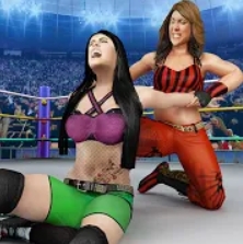 Bad Girls Wrestling Game: GYM Women Fighting Games Mod