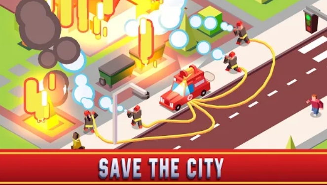 Idle Firefighter Empire Tycoon - Management Game Mod
