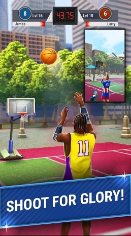 Shooting Hoops - 3 Point Basketball Games Mod