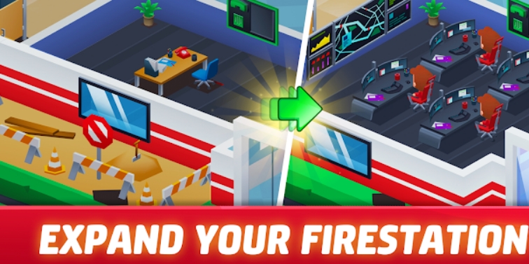 Idle Firefighter Tycoon - Fire Emergency Manager Mod