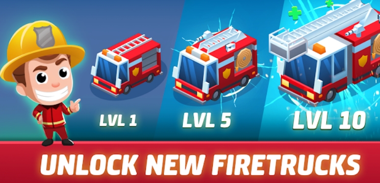 Idle Firefighter Tycoon - Fire Emergency Manager Mod