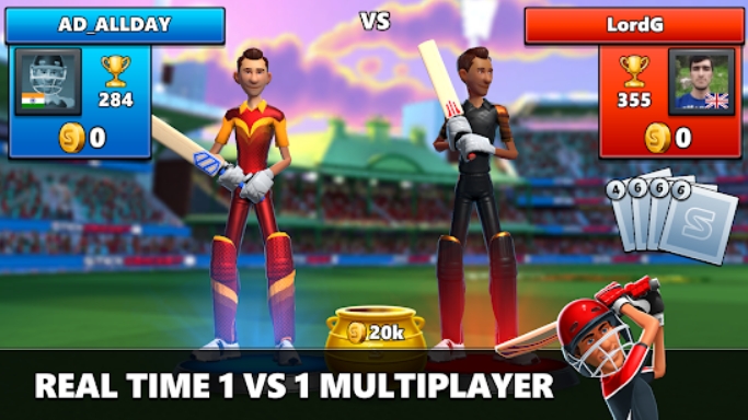 Stick Cricket Live 21 - Play 1v1 Cricket Games Mod