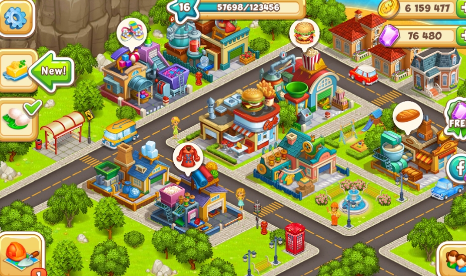 Cartoon City 2:Farm to Town. Build your dream home Mod