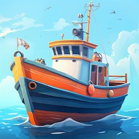Fish idle: hooked tycoon. Fishing boat, hooking Mod