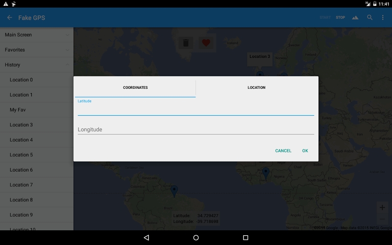 Fake GPS