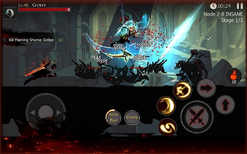 Shadow of Death: Dark Knight - Stickman Fighting Mod