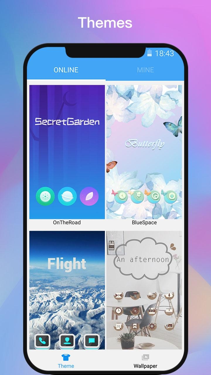 ii Launcher for Phone X & Phone 8