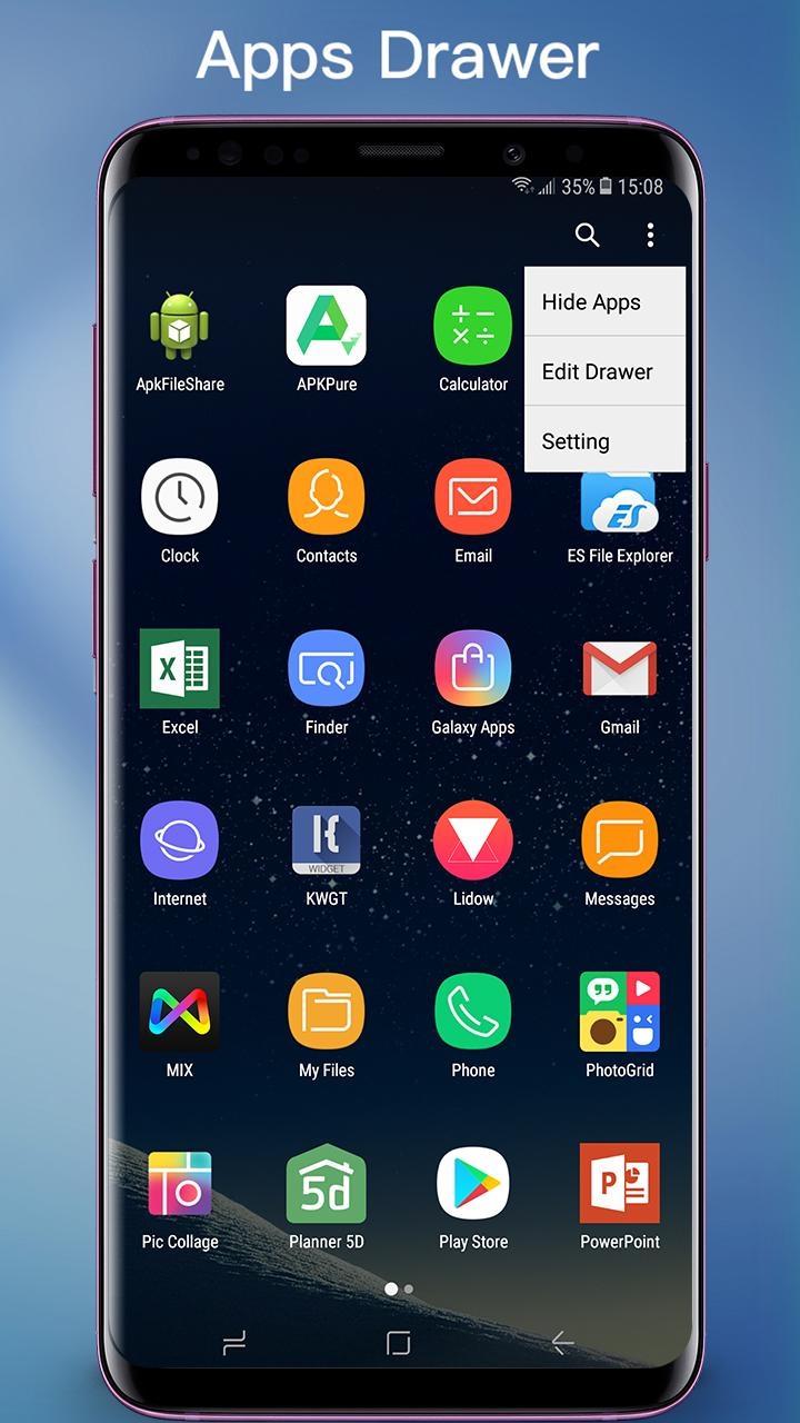 S Launcher - Galaxy S9 Launcher, S9/S8 theme, cool
