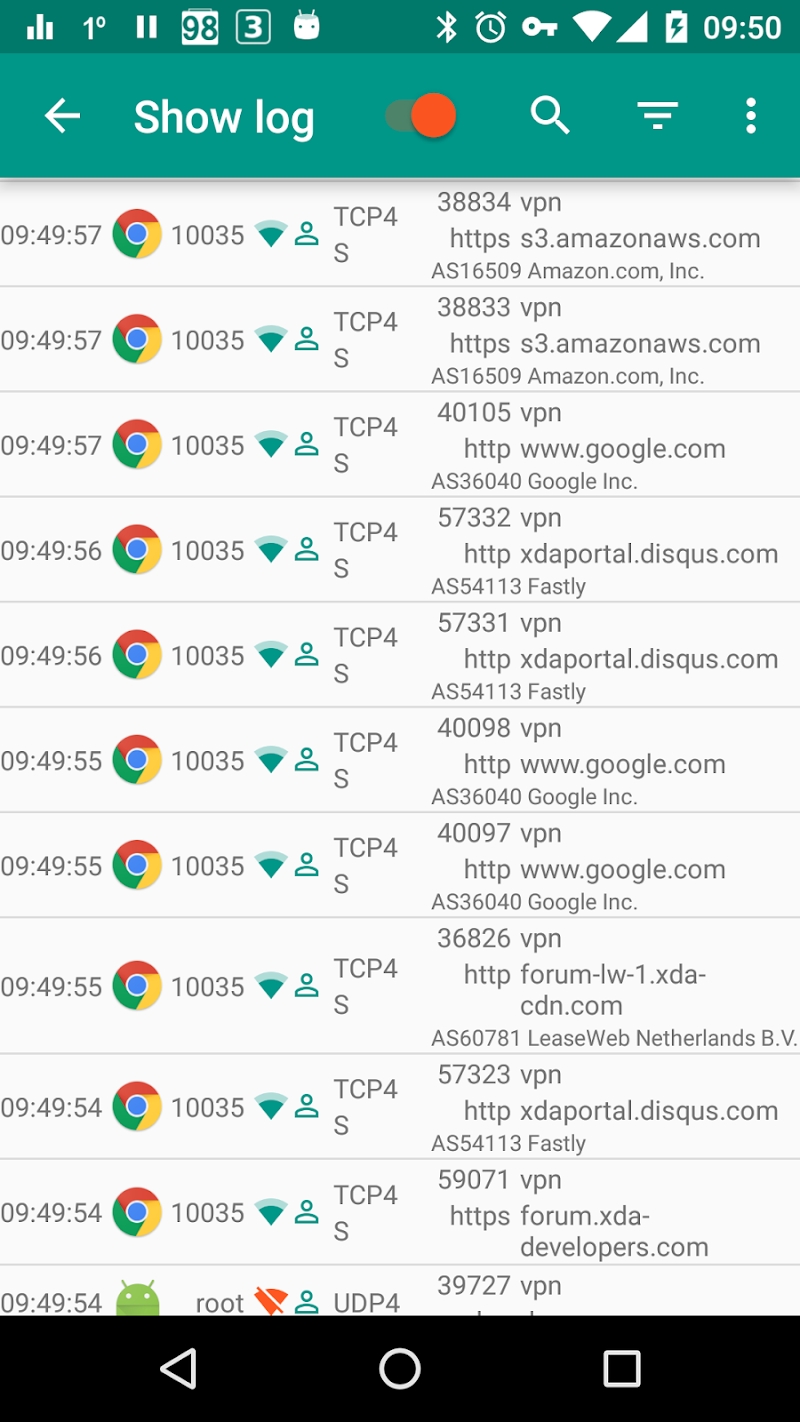 NetGuard - no-root firewall