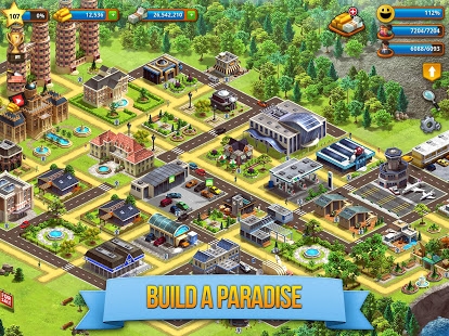 Tropic Paradise Sim: Town Building City Game Mod